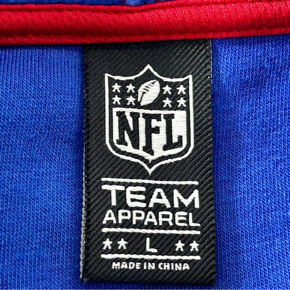 New York Giants NFL Team Apparel Hoodie Size L Men’s - Picture 9 of 11